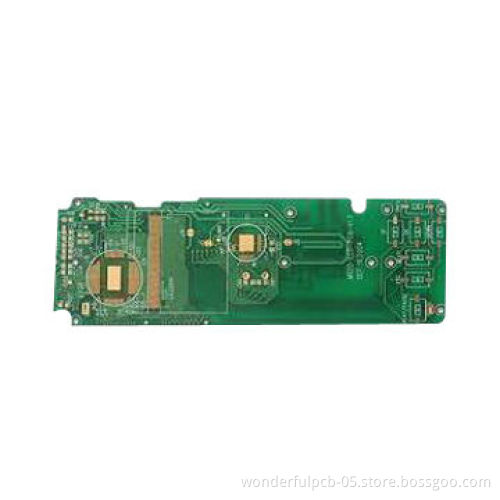 4-layer PCB with 2.0mm Board Thickness, 2oz Copper Thickness and Immersion Finishing for Battery